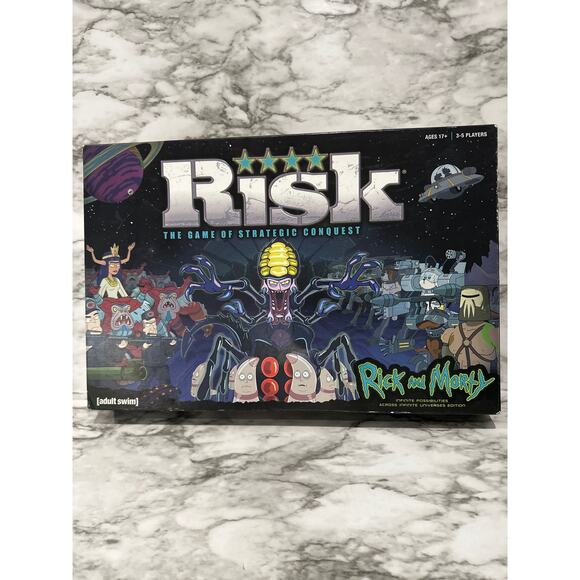Rick and Morty Risk Board Game - Picture 1 of 11